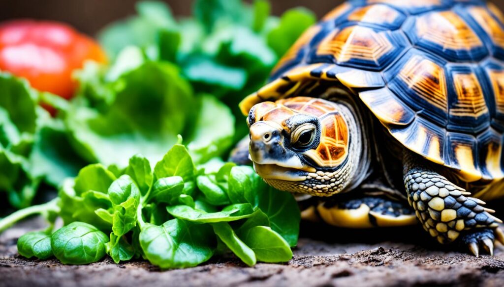 Gesunde Schildkröten Ernährung